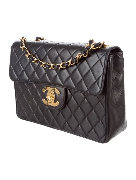 chanel black white flap vintage|authentic vintage chanel handbags.